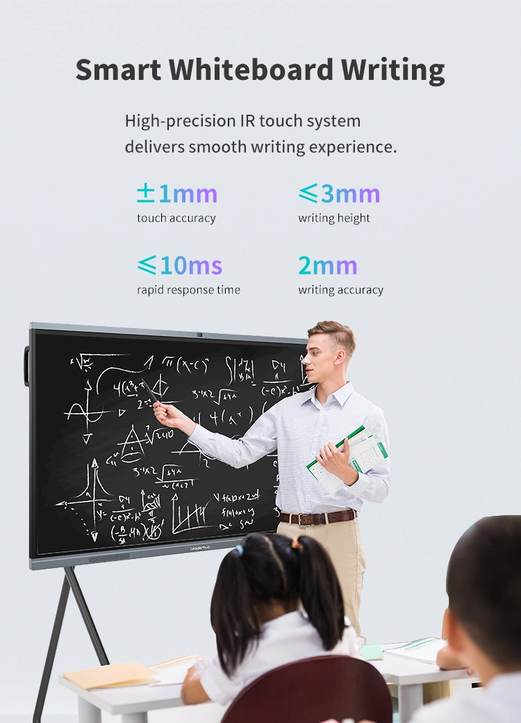 65 Inch 4K Smart Television Digital Whiteboard Smart Board for Online Education Meeting