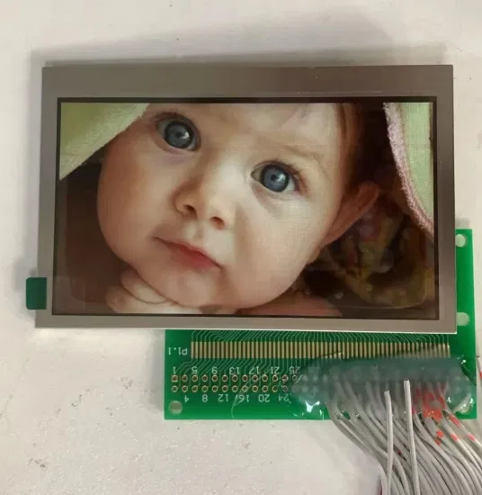 Pantalla LCD TFT industrial táctil capacitiva con interfaz 4,3 pulgadas 480*272