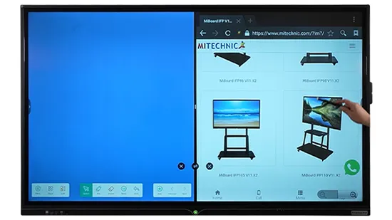 El sistema de pizarra interactiva a precio de fábrica convierte la proyección/pantalla LCD en múltiple
