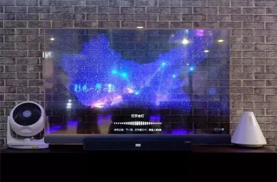 Fábrica transparente barata de la señalización digital de la pantalla táctil de OLED